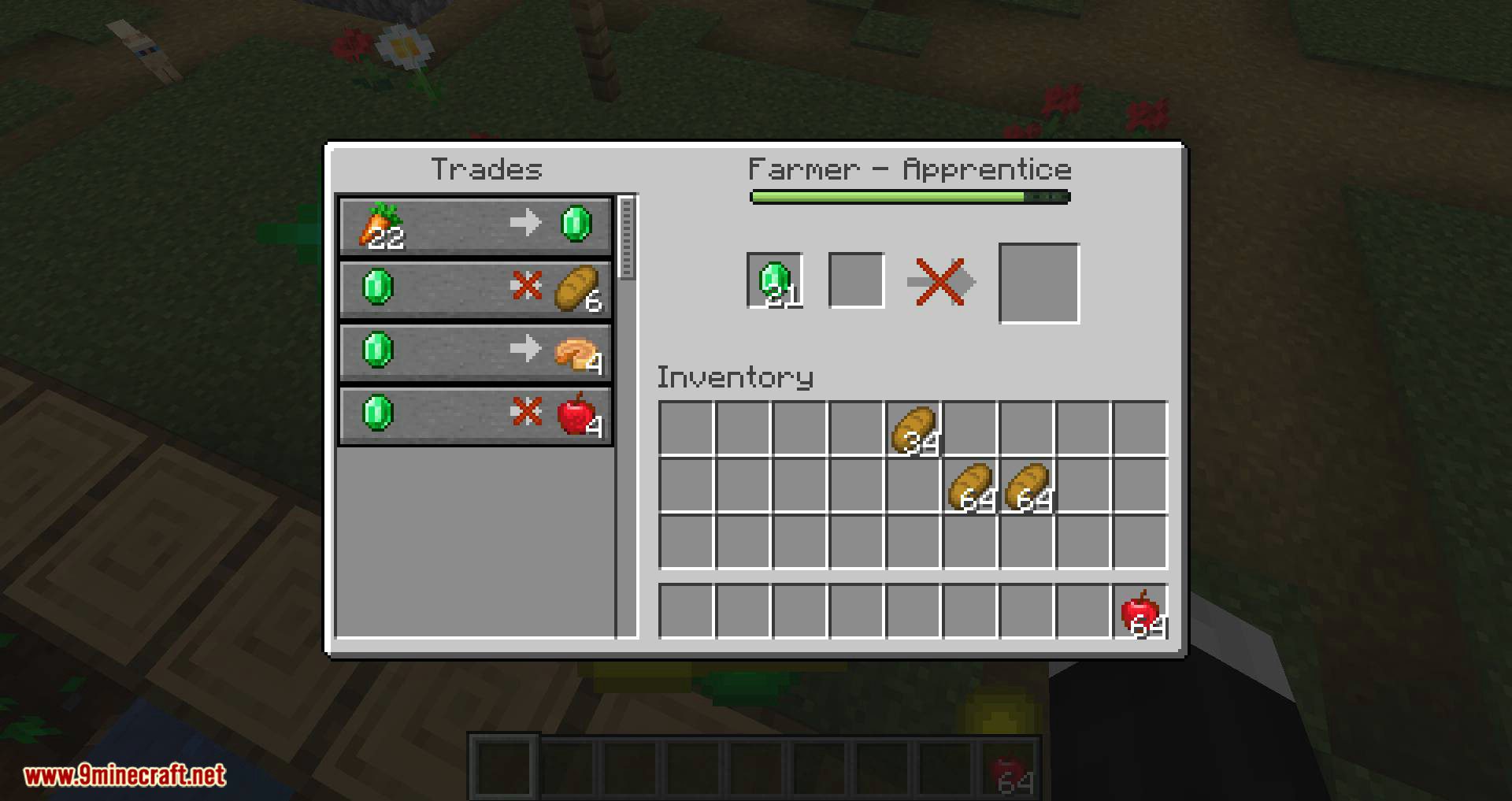 Easier Villager Trading Mod (1.20.1, 1.19.4) - One Click Trades 8