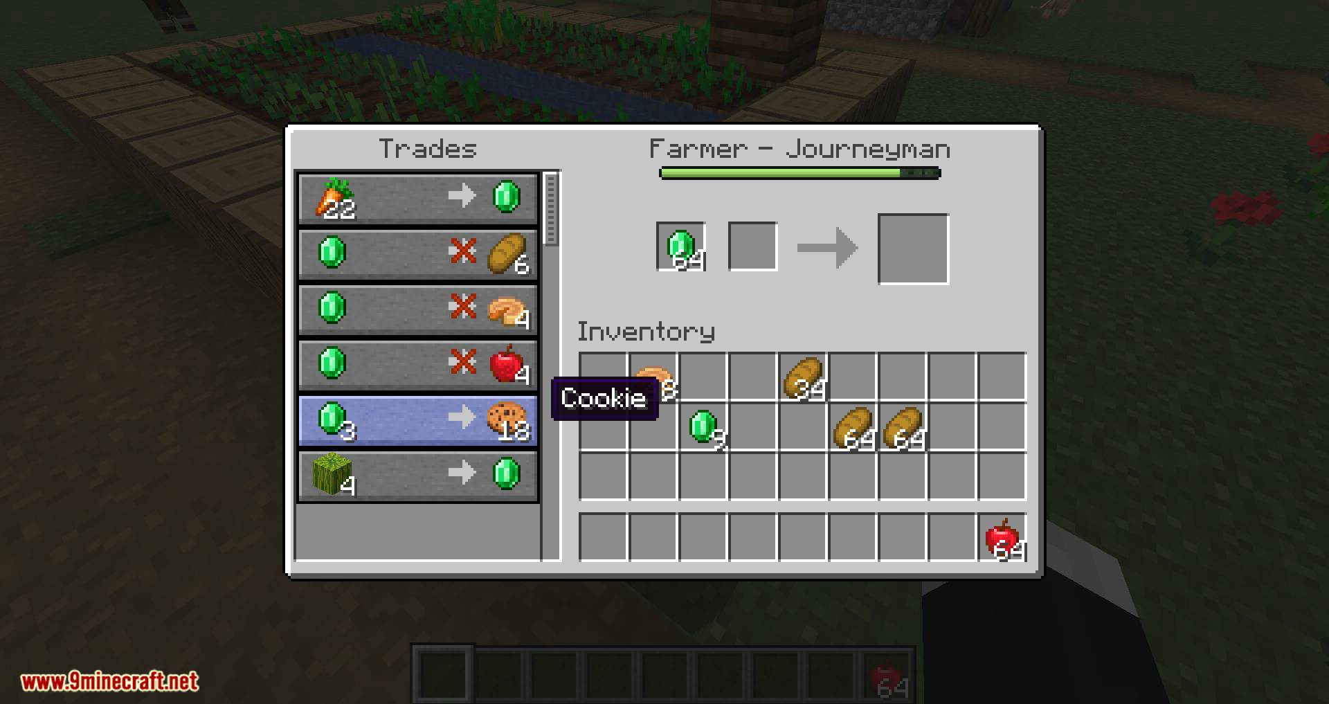 Easier Villager Trading Mod (1.20.1, 1.19.4) - One Click Trades 9