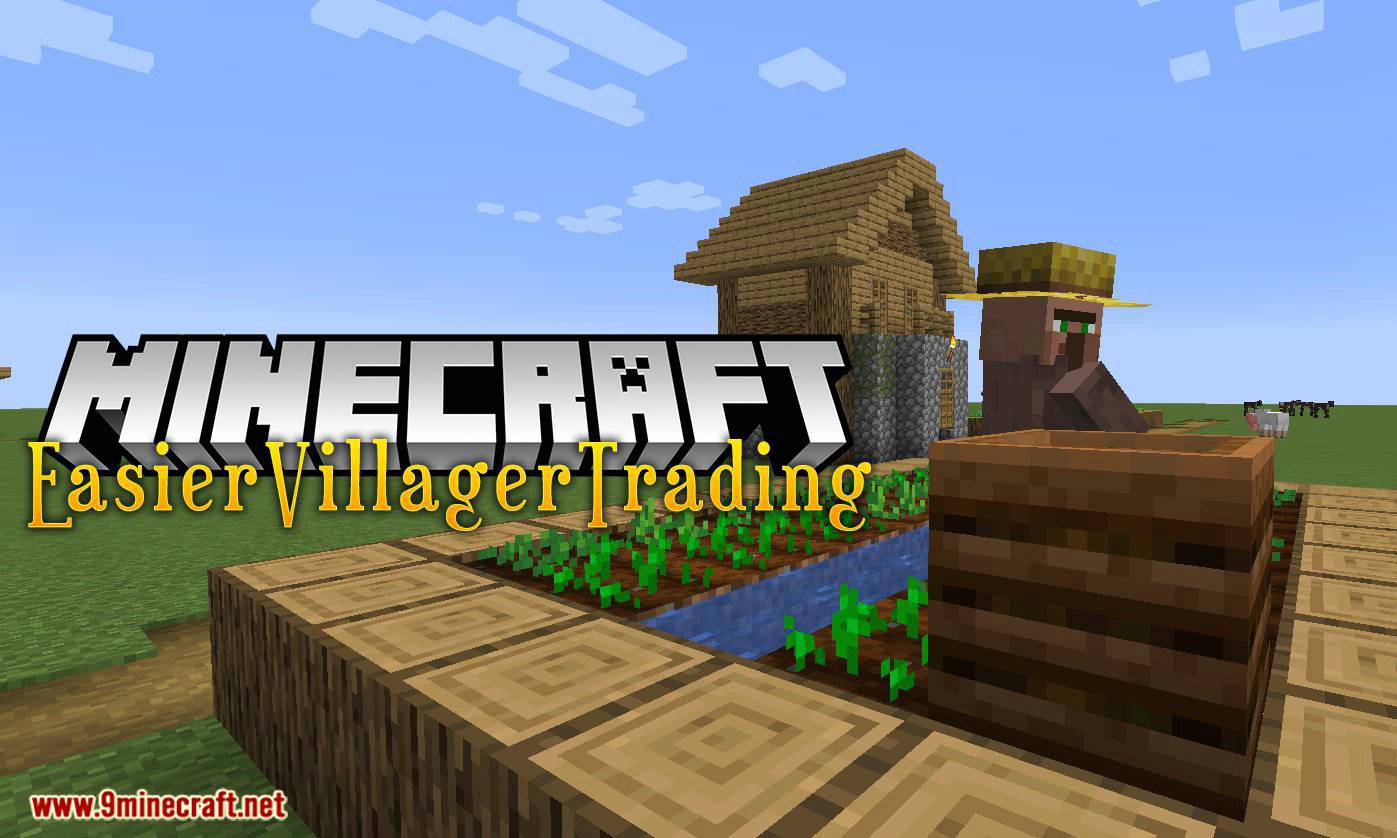 Easier Villager Trading Mod (1.20.1, 1.19.4) - One Click Trades 1