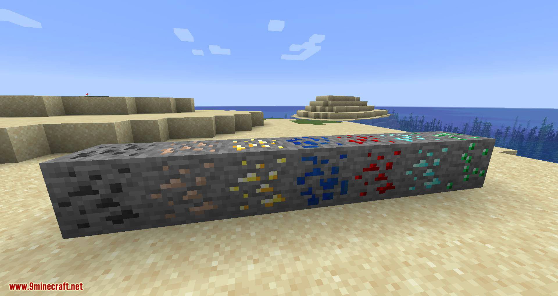 Elementary Ores Mod (1.19.4, 1.18.2) - Adds a few Handpicked Ores to the Nether and End 2