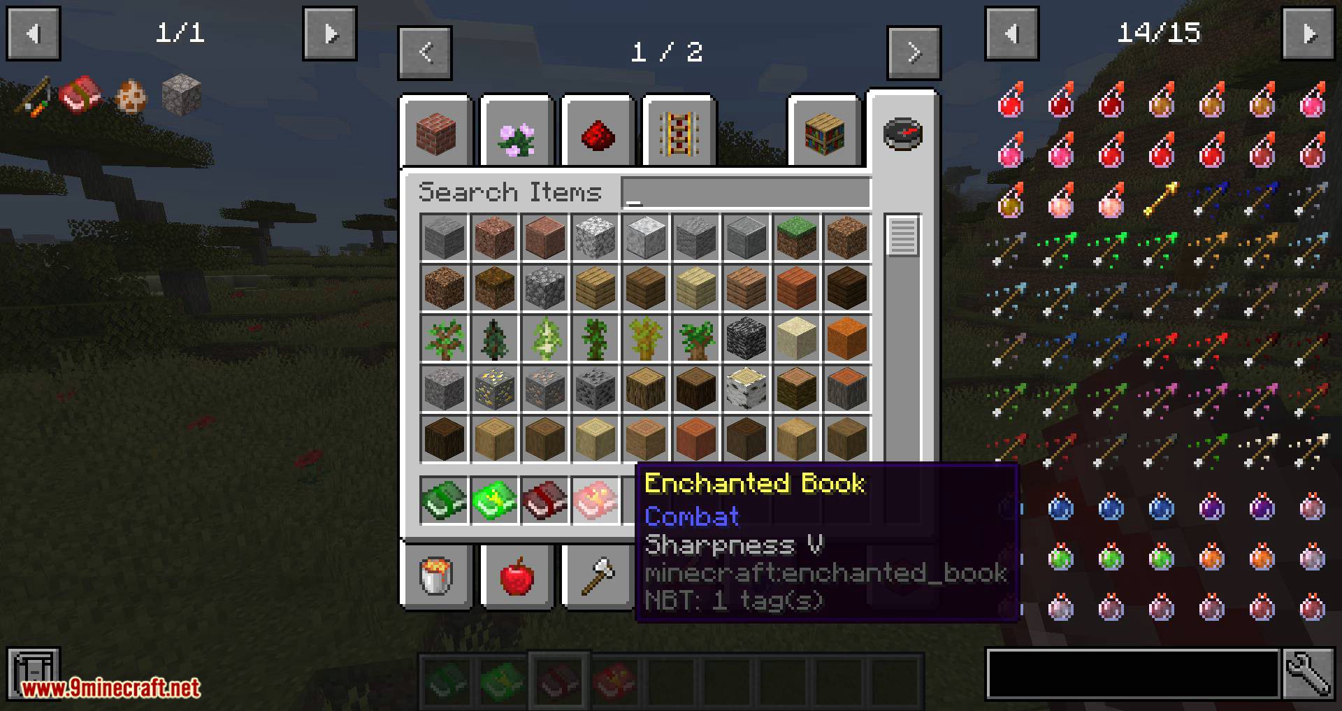 Enchanted Book Redesign Mod (1.20.1, 1.19.2) - Better Identify Enchanted Books 6