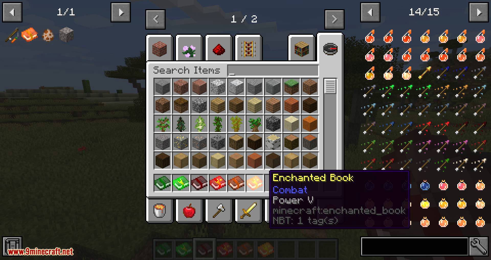 Enchanted Book Redesign Mod (1.20.1, 1.19.2) - Better Identify Enchanted Books 8
