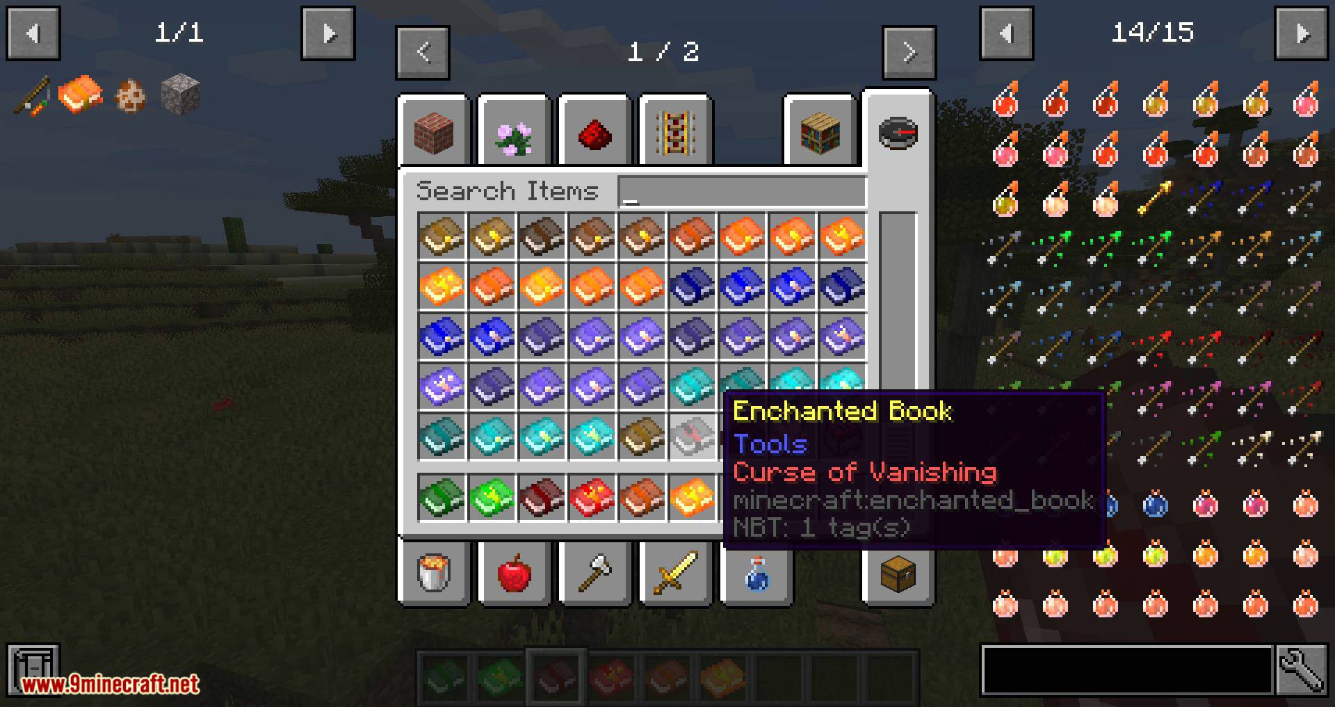 Enchanted Book Redesign Mod (1.20.1, 1.19.2) - Better Identify Enchanted Books 9