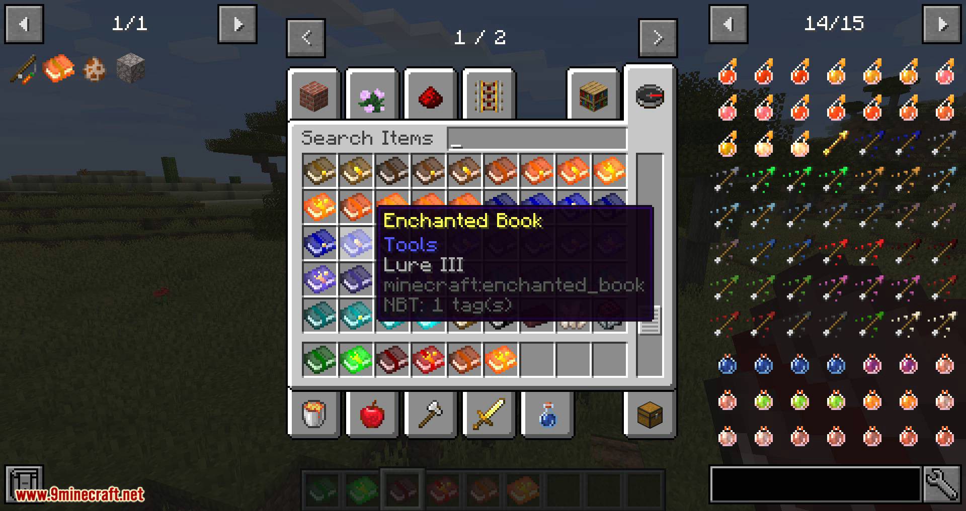 Enchanted Book Redesign Mod (1.20.1, 1.19.2) - Better Identify Enchanted Books 10