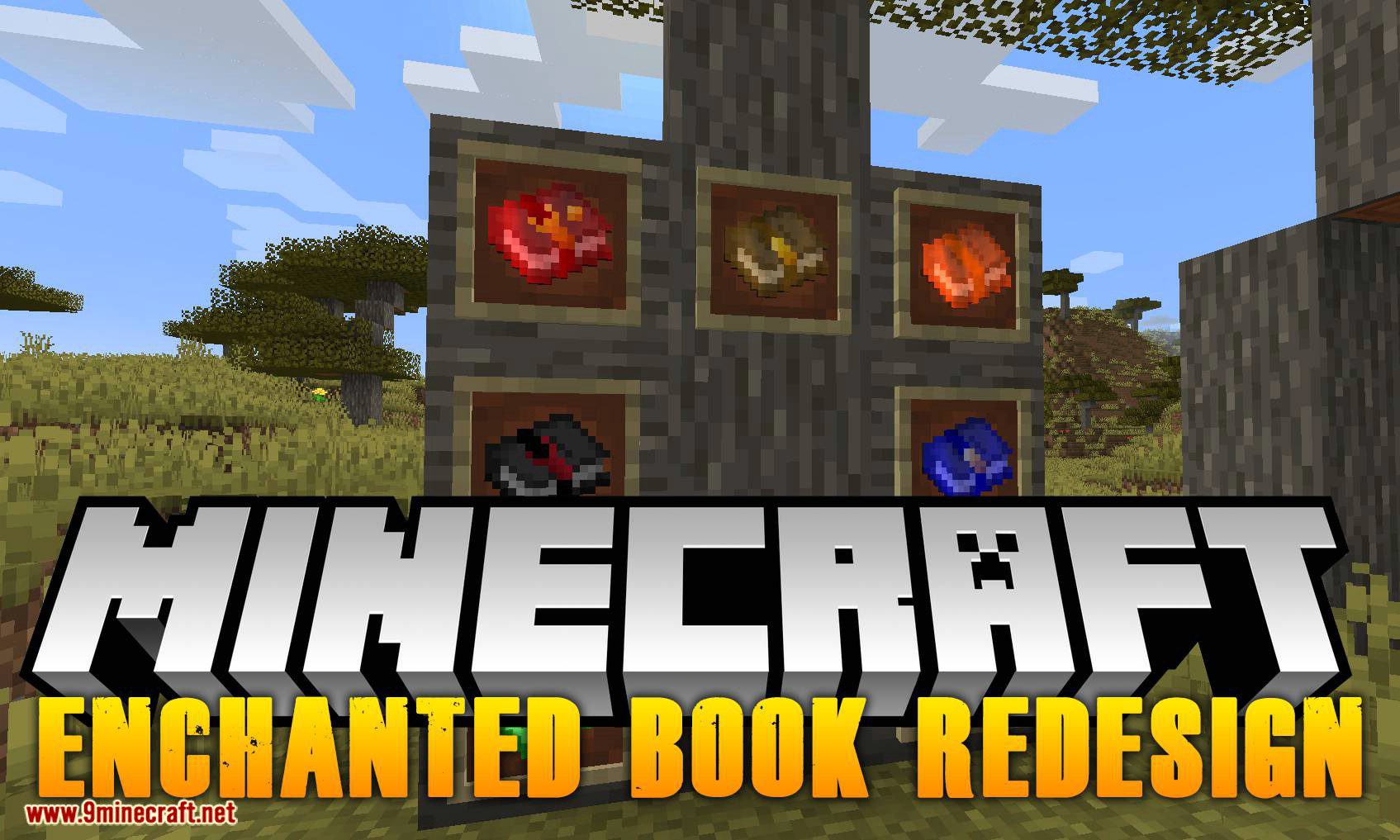 Enchanted Book Redesign Mod (1.20.1, 1.19.2) - Better Identify Enchanted Books 1