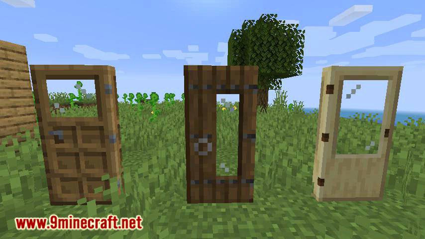 ExtraDoors Mod (1.16.5, 1.15.2) - A Bunch of New Doors 8