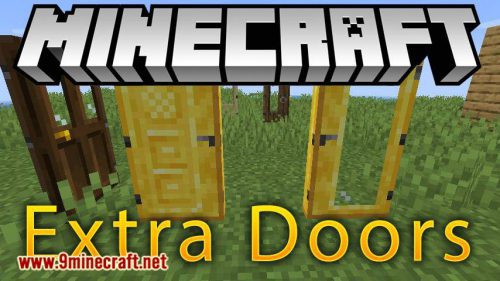 ExtraDoors Mod (1.16.5, 1.15.2) – A Bunch of New Doors Thumbnail