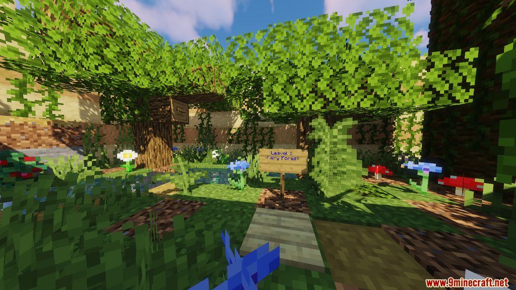 Find The Button: Biomes Map 1.14.4 for Minecraft 3