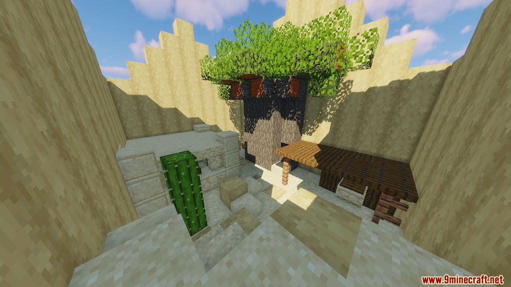 Find The Button: Biomes Map 1.14.4 for Minecraft 4