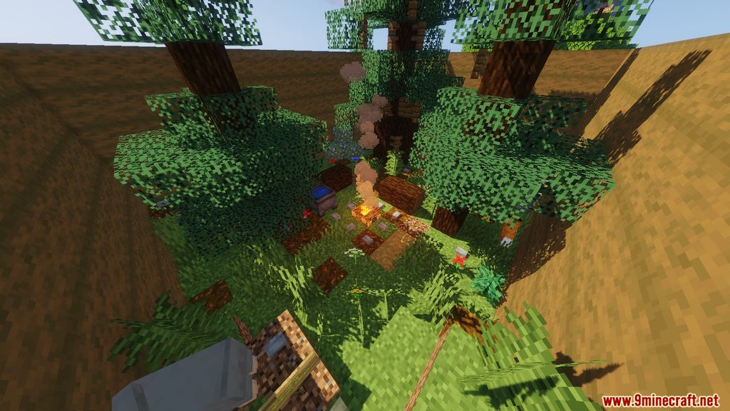 Find The Button: Biomes Map 1.14.4 for Minecraft 7