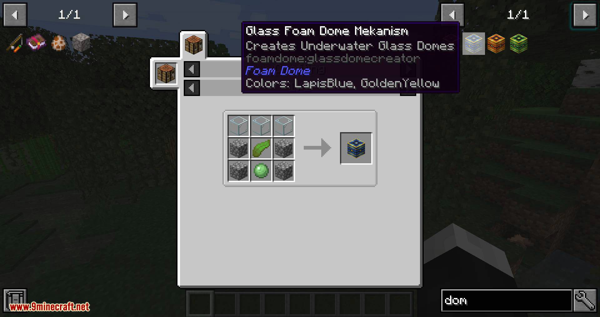 Foam Dome Mod (1.18.2, 1.16.5) - Make Domes Underwater 11