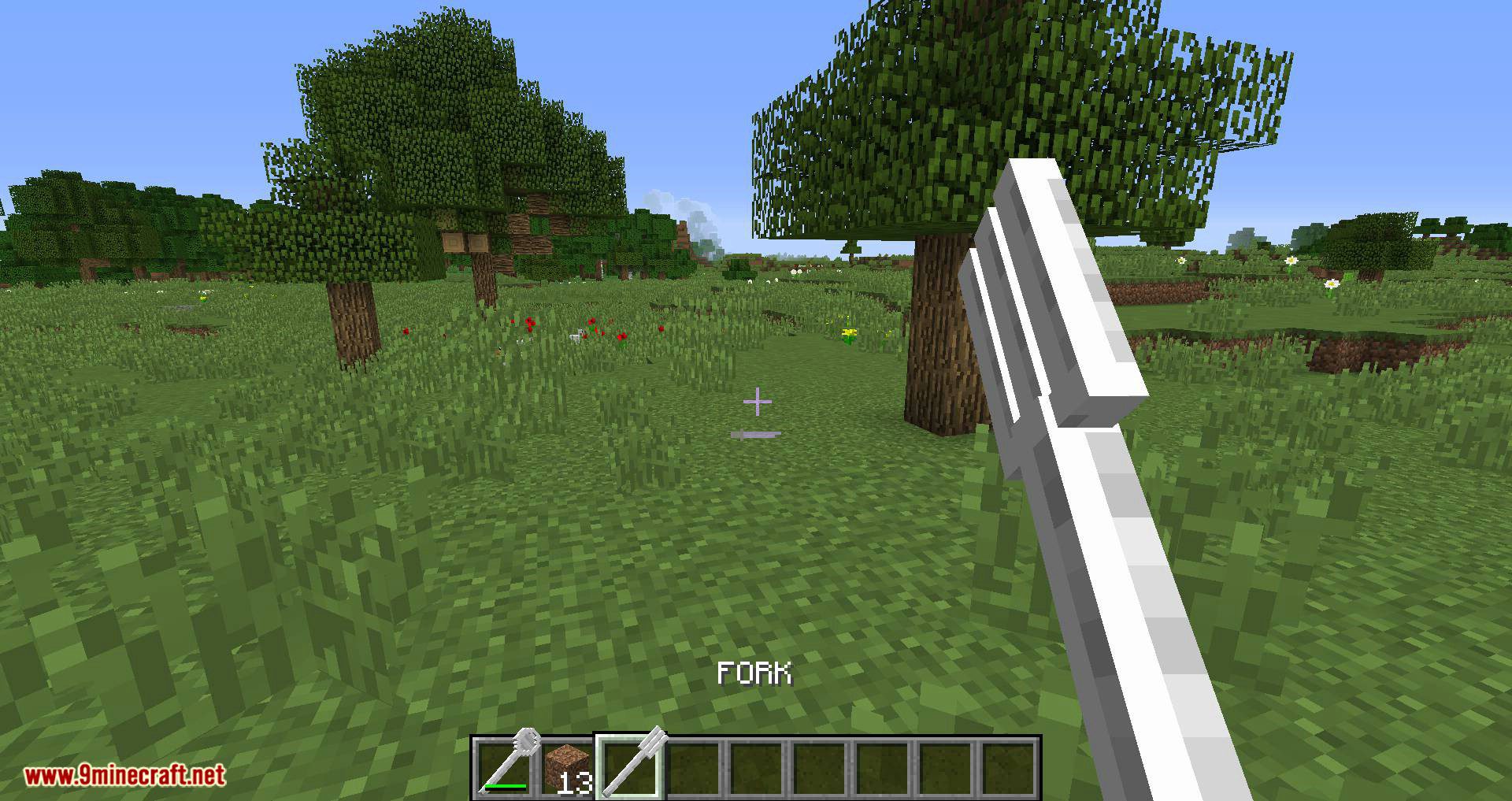 Giant Cutlery Mod 1.12.2 (Giant Fork, Spoon, ...) 8