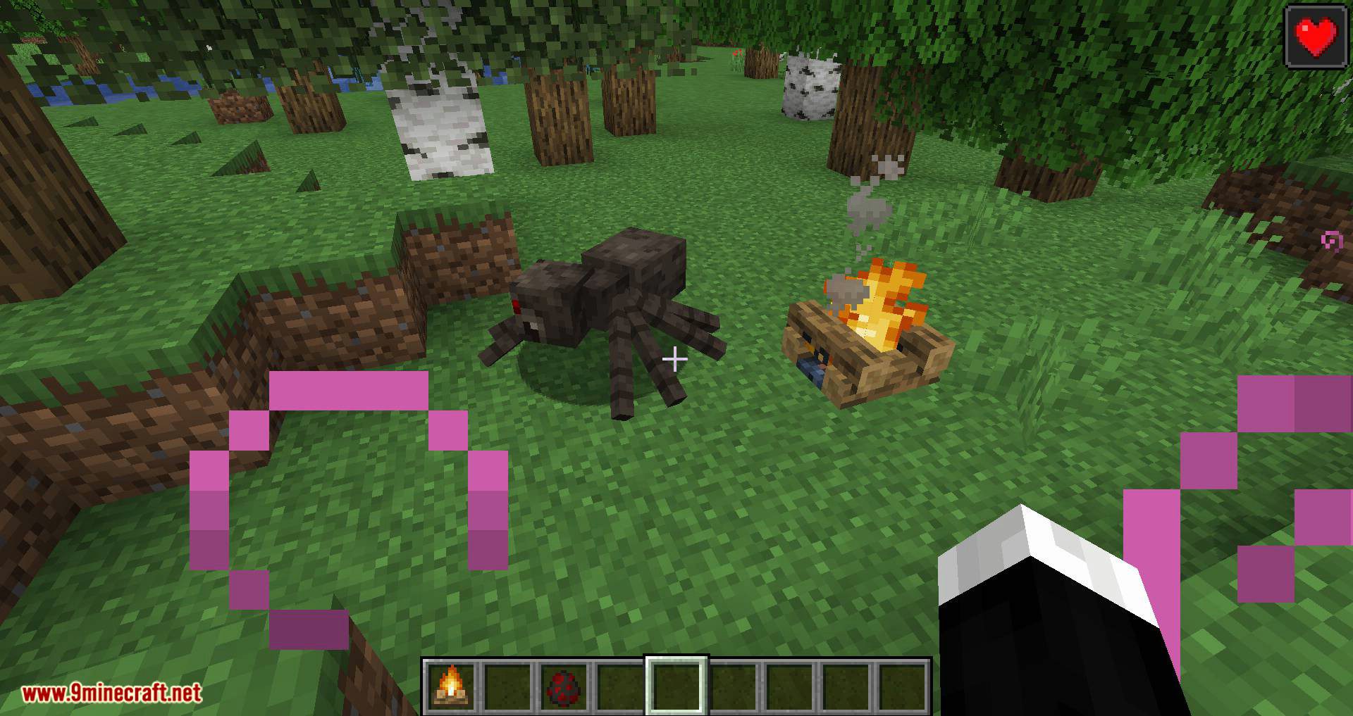 Healing Campfire Mod (1.20.4, 1.19.4) - Heal Players and Passive Mobs 8