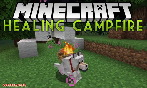 Healing Campfire Mod (1.21.1, 1.20.1) – Heal Players and Passive Mobs Thumbnail