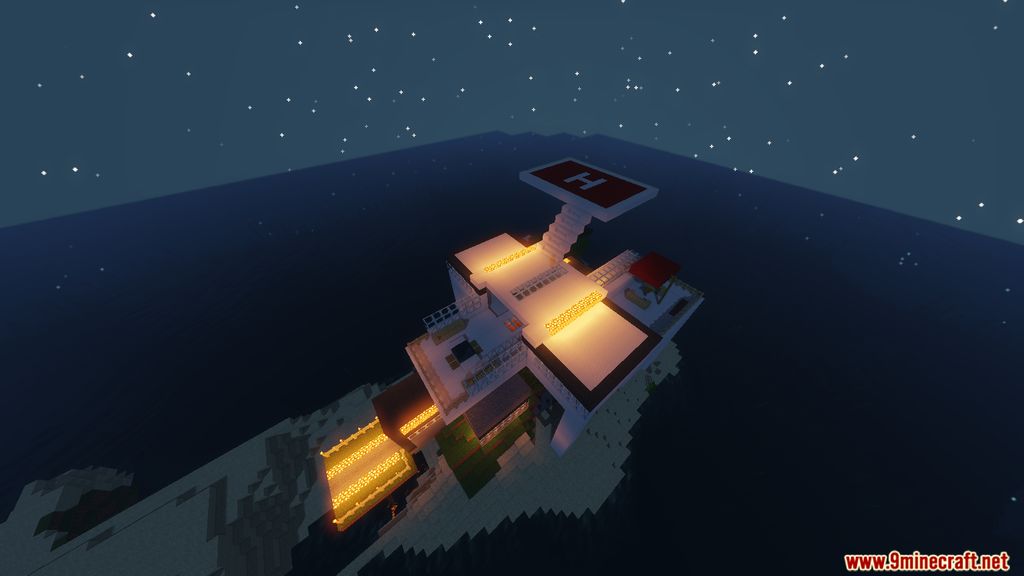 Island House Map 1.14.4 for Minecraft 2