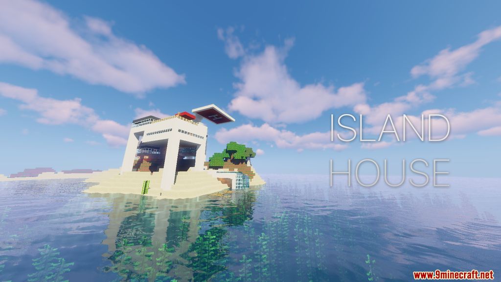 Island House Map 1.14.4 for Minecraft 1