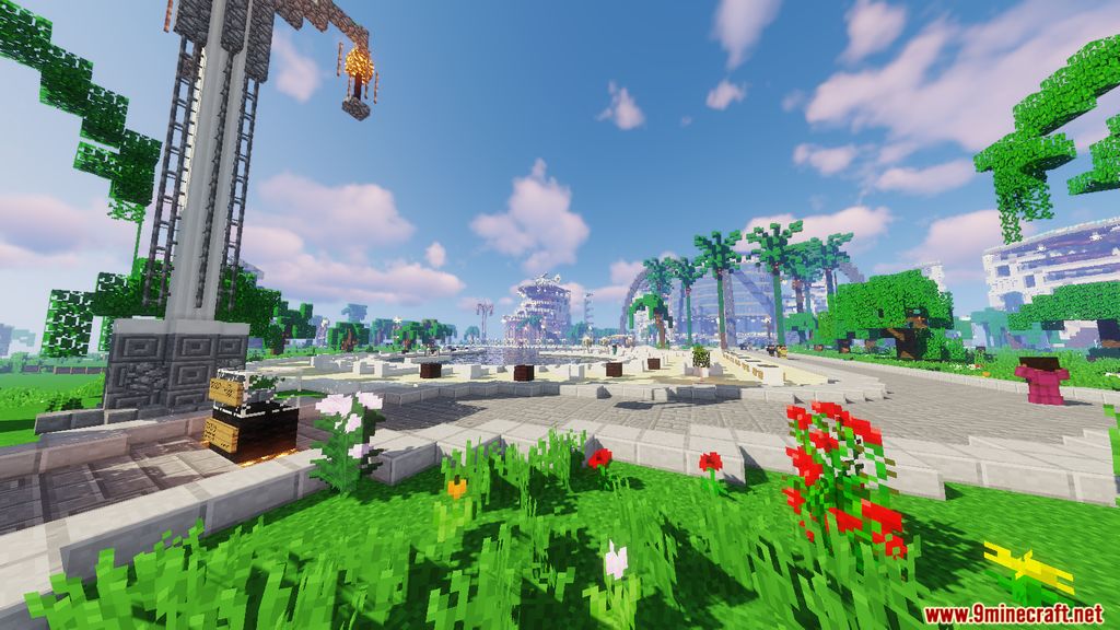 Island Resort Map 1.12.2 for Minecraft 2