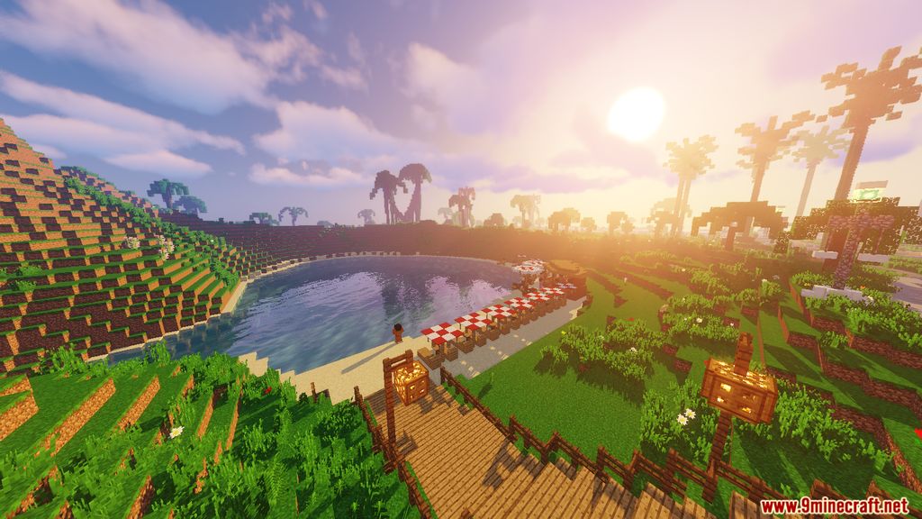 Island Resort Map 1.12.2 for Minecraft 13