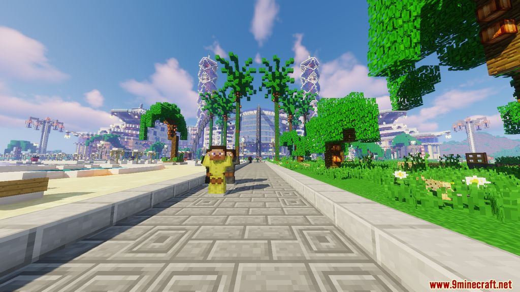 Island Resort Map 1.12.2 for Minecraft 3