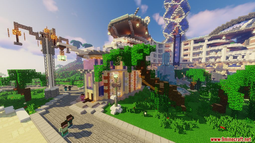 Island Resort Map 1.12.2 for Minecraft 8