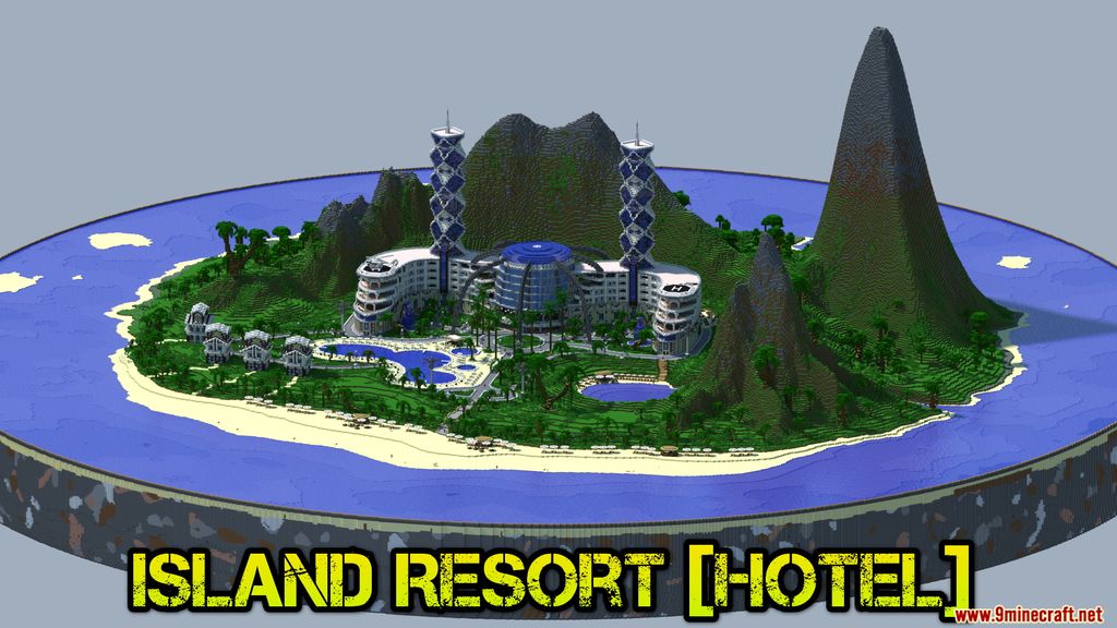 Island Resort Map 1.12.2 for Minecraft 1