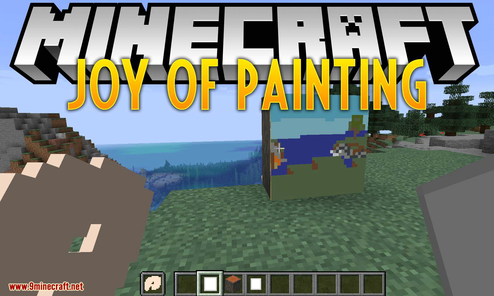 Joy of Painting Mod (1.20.1, 1.19.4) - Mix Colors, Draw Paintings 1