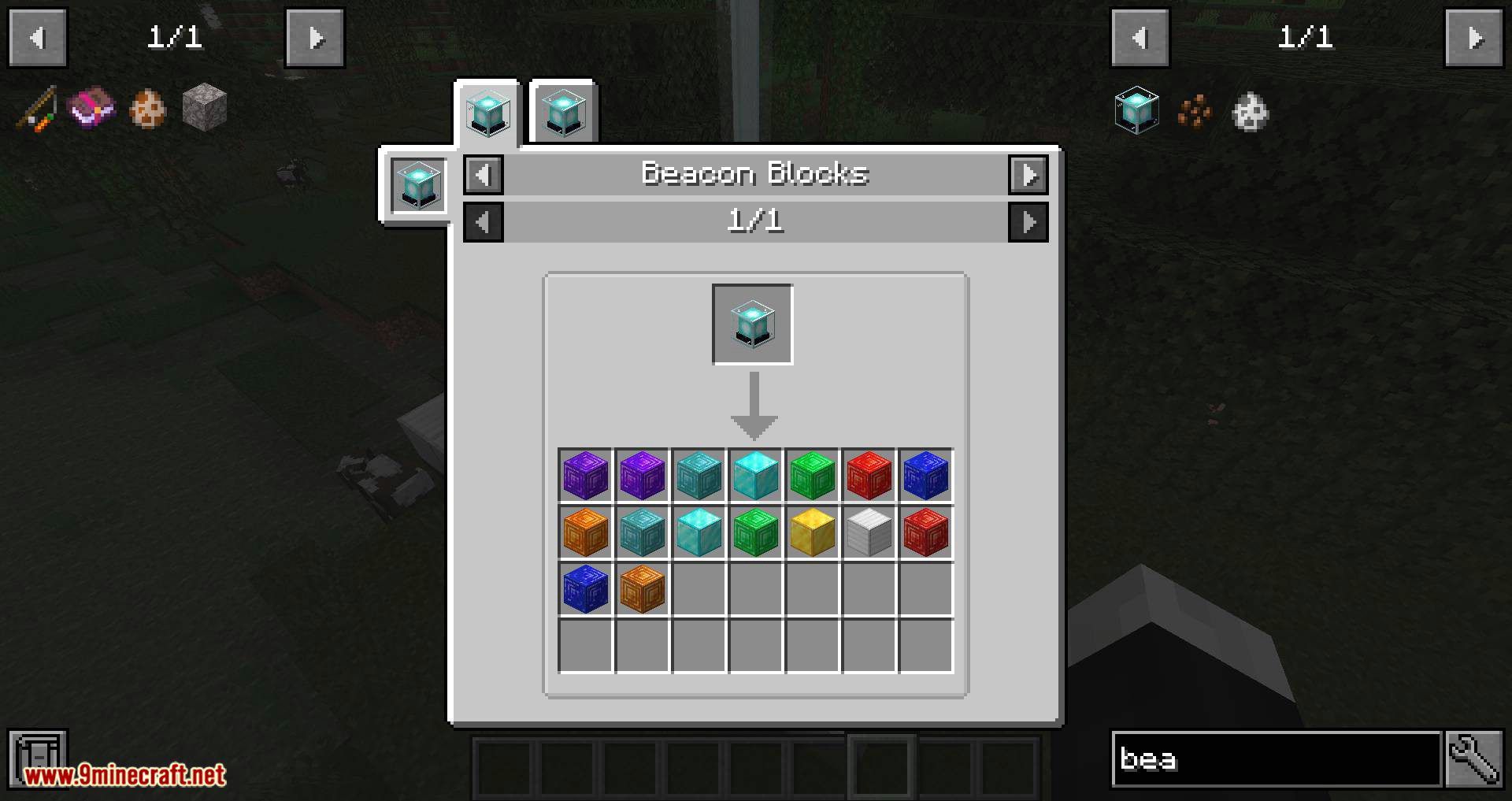 Just Enough Beacons Mod 1.16.5, 1.15.2 (JEI Add-on with Info on Beacons) 7