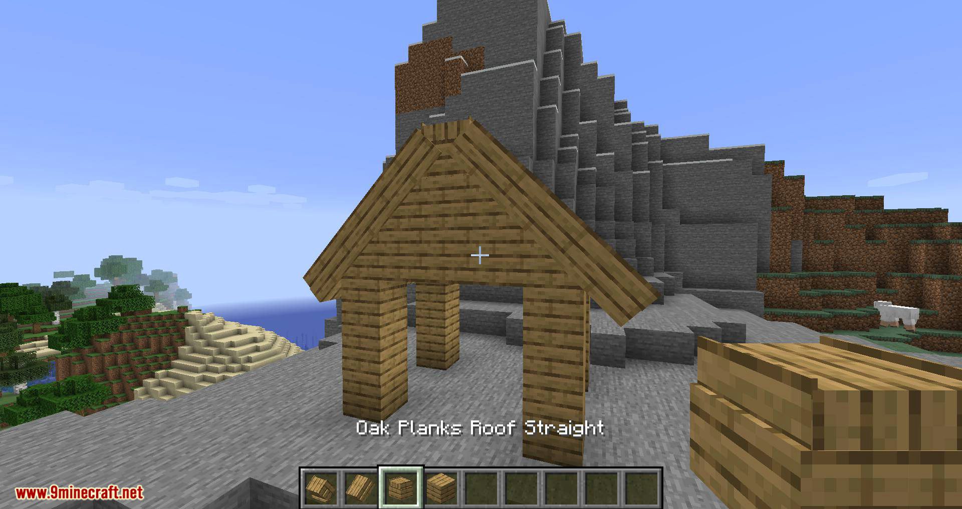 Macaw's Roofs Mod (1.20.2, 1.19.4) - Build Roofs with Actual Roofs Instead of Stairs 12