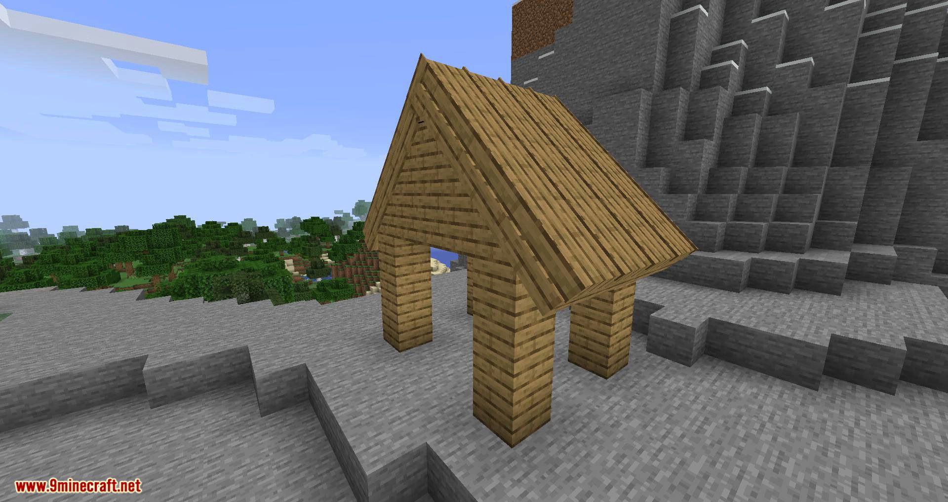 Macaw's Roofs Mod (1.20.2, 1.19.4) - Build Roofs with Actual Roofs Instead of Stairs 21