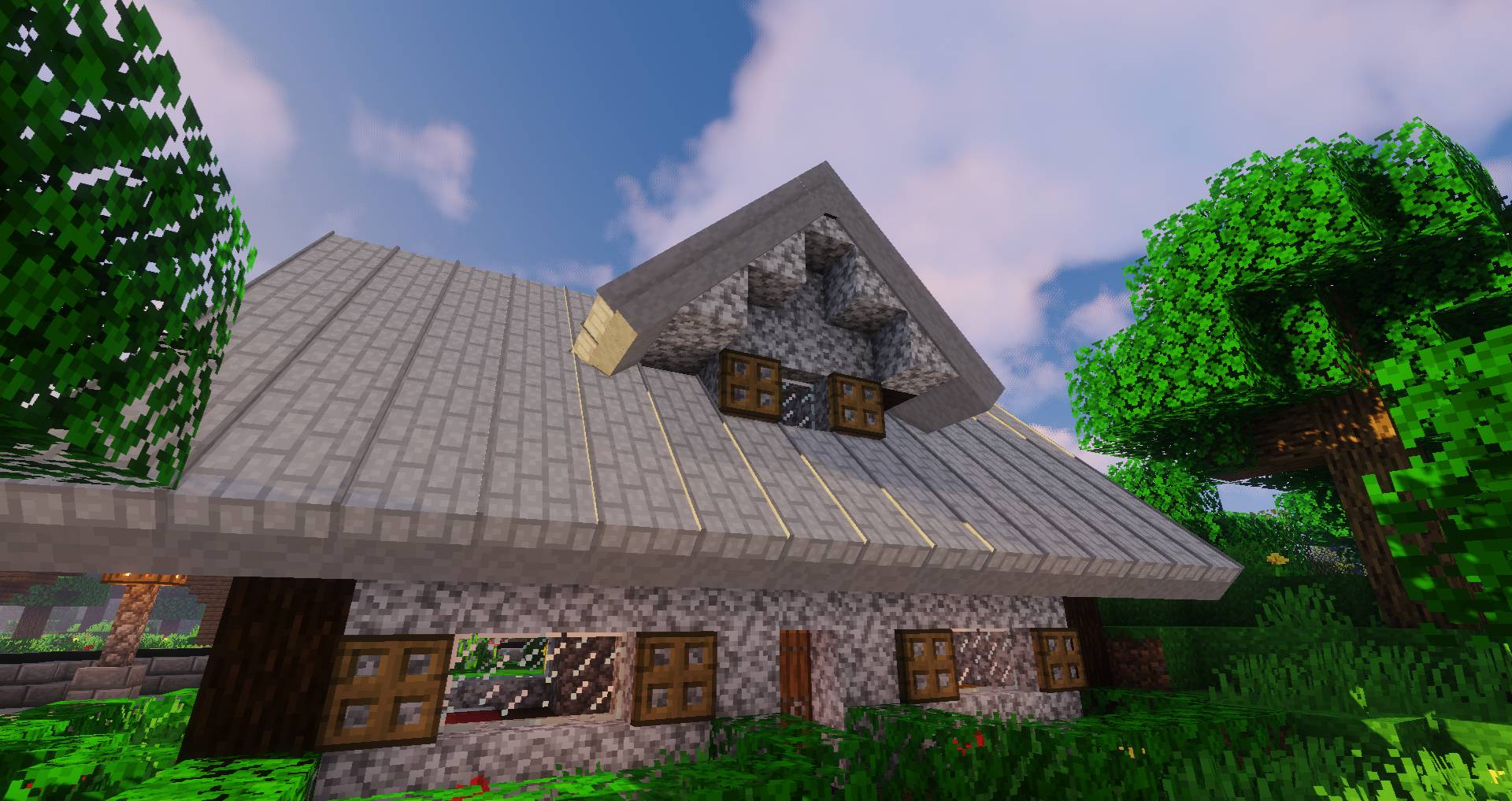 Macaw's Roofs Mod (1.20.2, 1.19.4) - Build Roofs with Actual Roofs Instead of Stairs 2