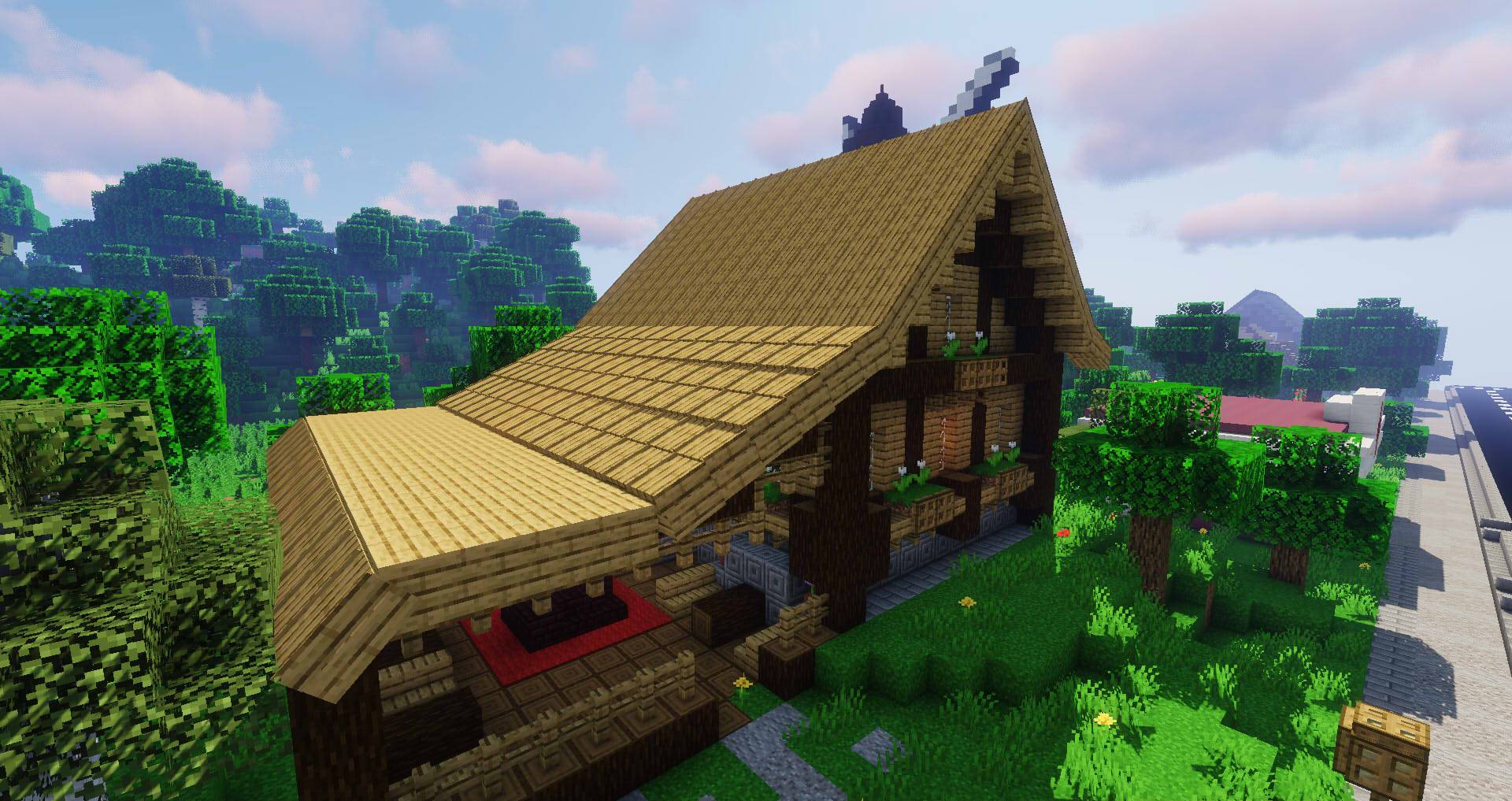 Macaw's Roofs Mod (1.20.2, 1.19.4) - Build Roofs with Actual Roofs Instead of Stairs 4