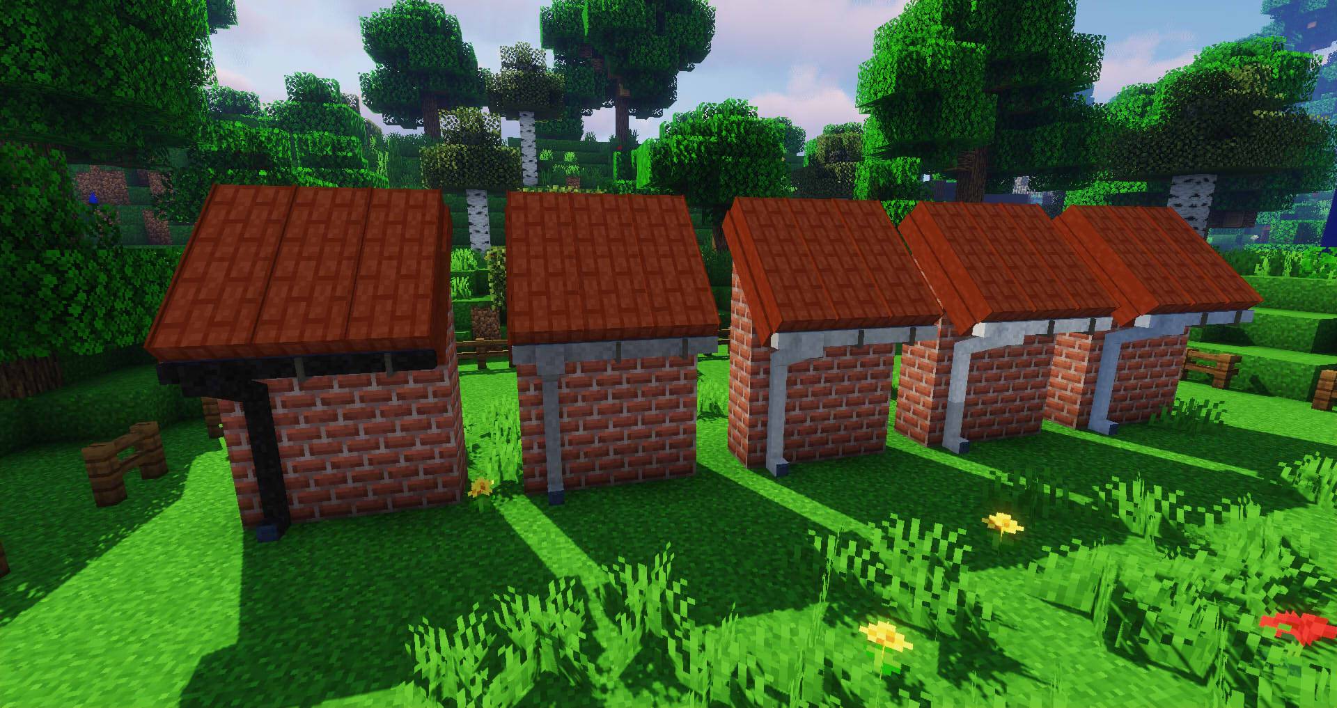 Macaw's Roofs Mod (1.20.2, 1.19.4) - Build Roofs with Actual Roofs Instead of Stairs 6