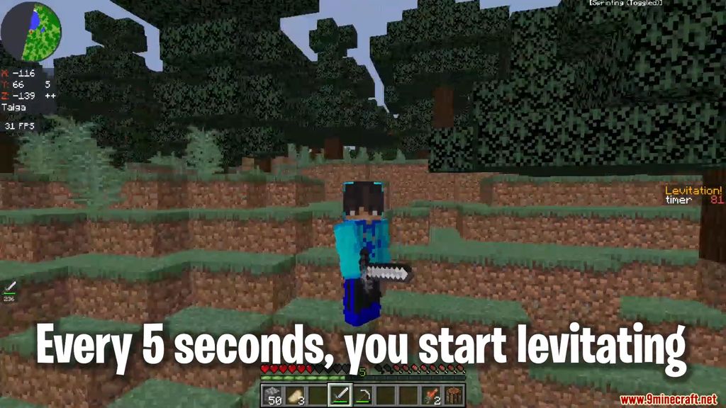 Minecraft But You Levitate Every 5 Seconds Data Pack 1.15.2 3