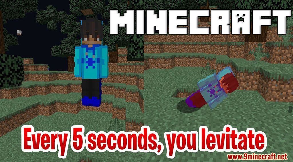 Minecraft But You Levitate Every 5 Seconds Data Pack 1.15.2 1