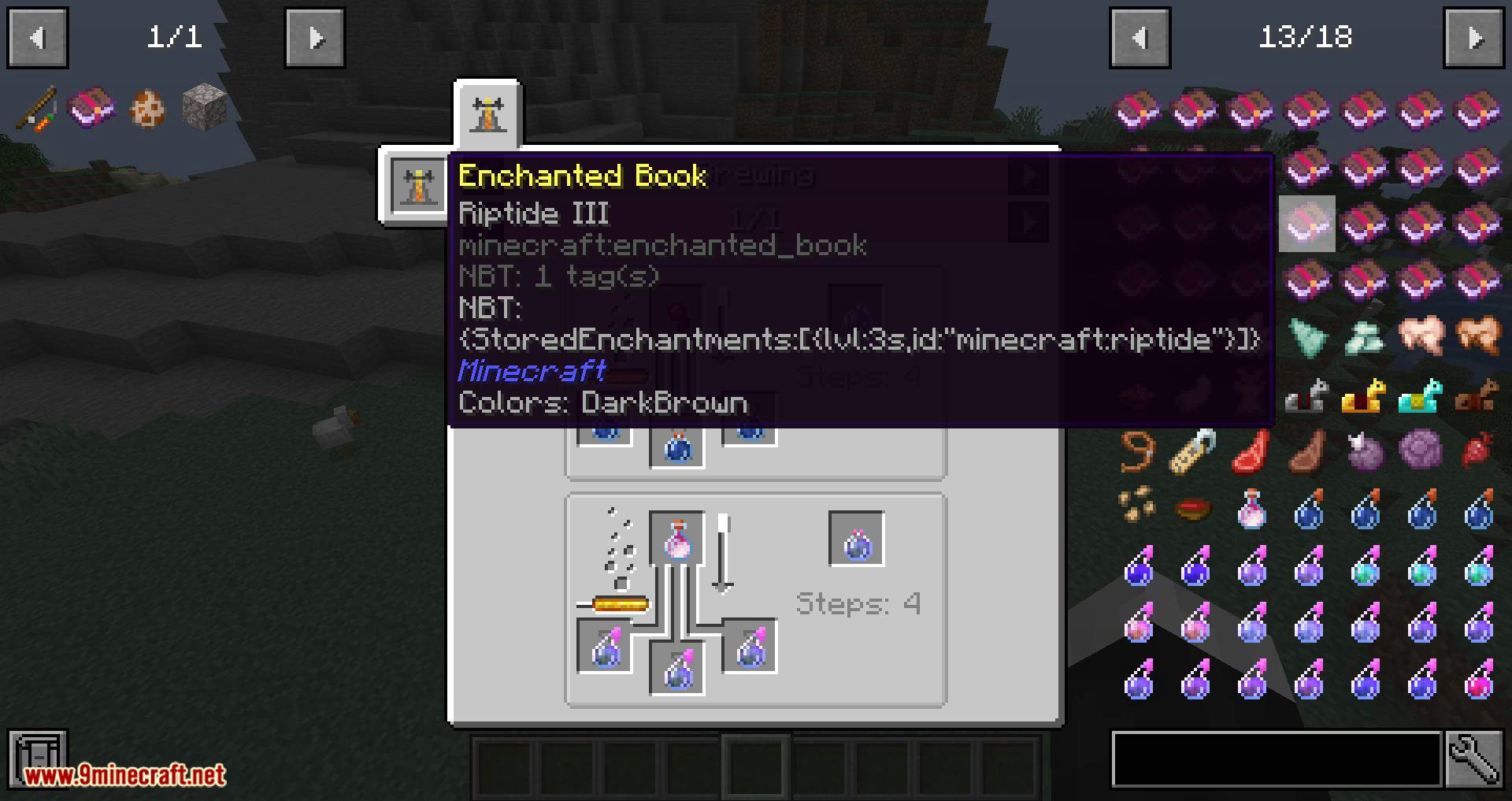 NBT Tooltips Mod (1.20.2, 1.19.3) - Shows NBT of Held Items 9