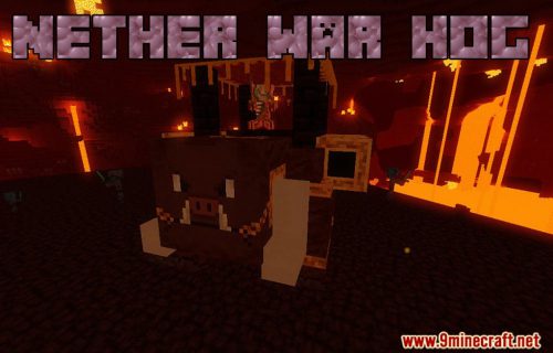 Nether War Hog Data Pack 1.15.2 (Custom Boss Fights) Thumbnail