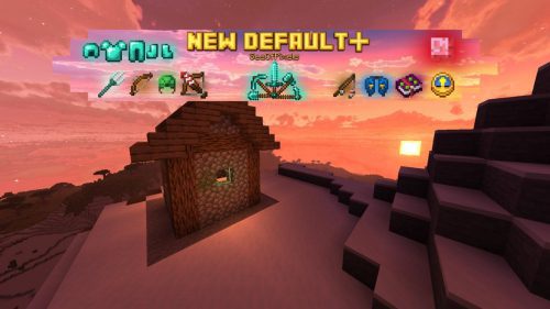 New Default+ Resource Pack (1.21, 1.20.1) – Texture Pack Thumbnail