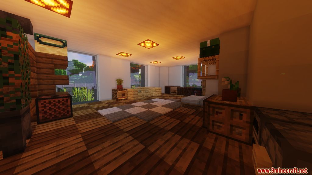 Redstone Smart House Map 1.14.4 for Minecraft 11