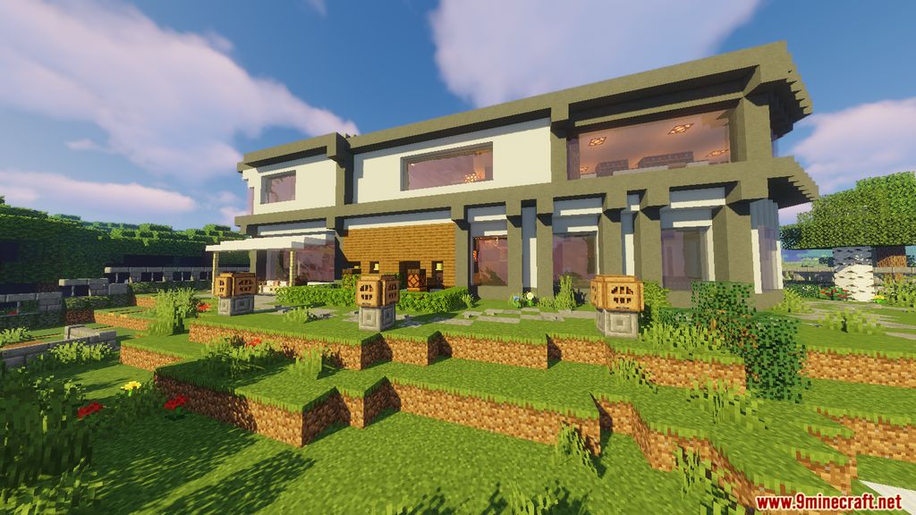 Redstone Smart House Map 1.14.4 for Minecraft 24