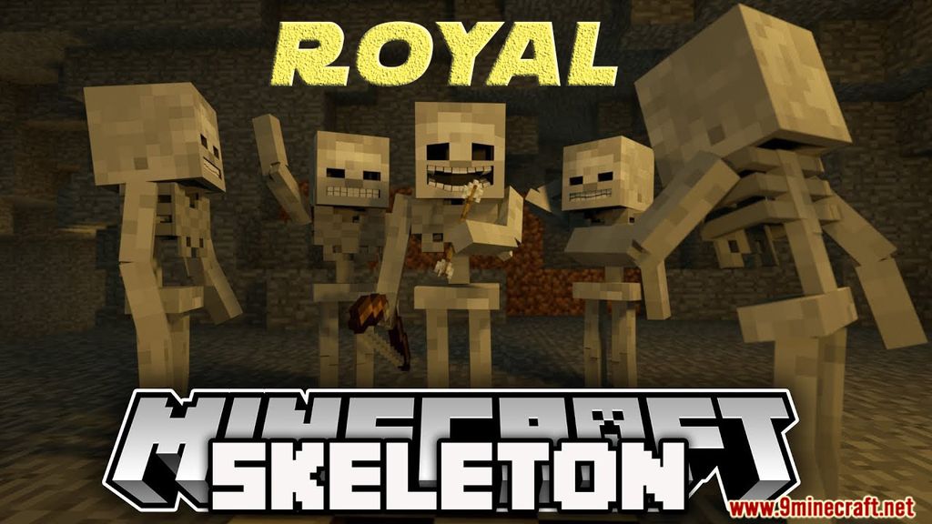 Royal Skeleton Data Pack 1.15.2 (Fight The Strongest Skeleton Ever) 1