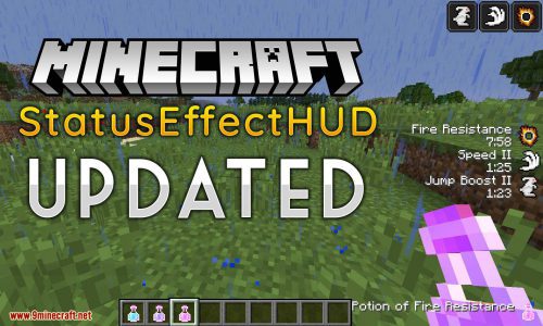 StatusEffectHUD Updated Mod 1.12.2, 1.10.2 (Displays Your Currently Active Potions/Effects) Thumbnail