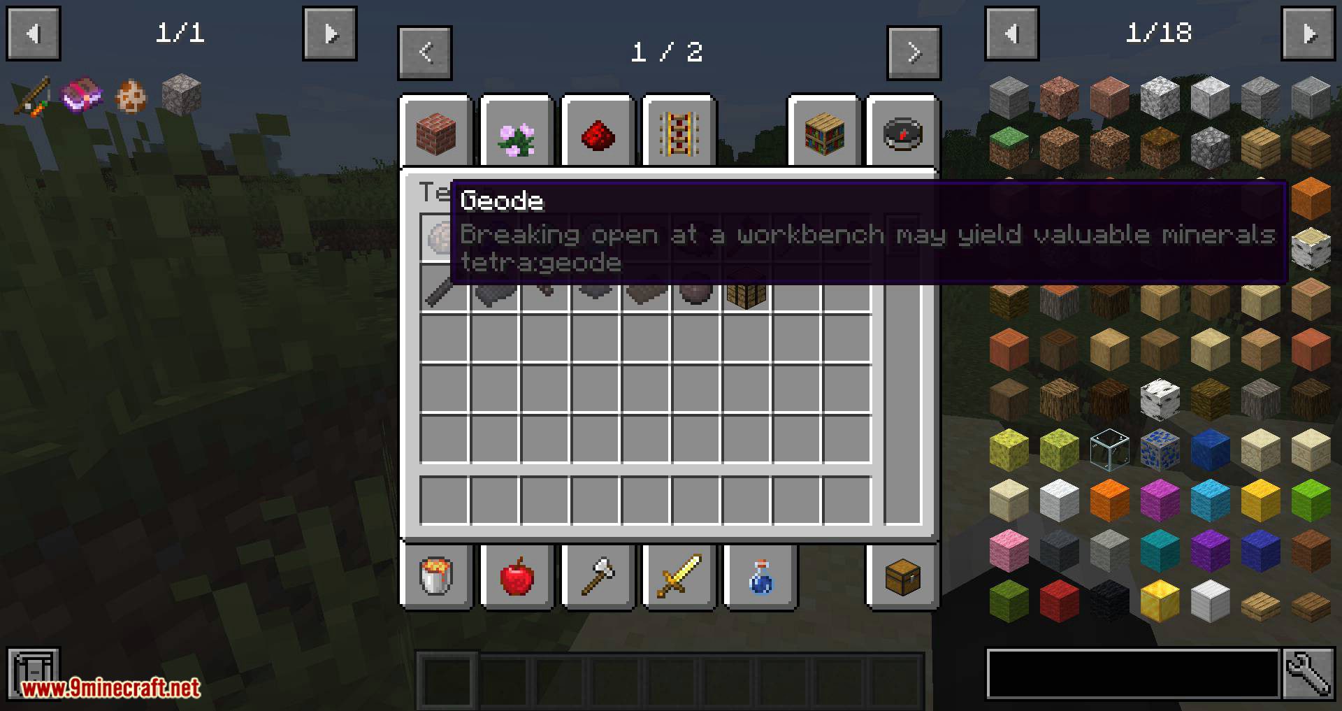 Tetra Mod (1.20.1, 1.19.2) - Modular Items, Exploration, and Technology 2