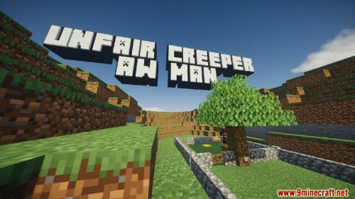 Unfair Creeper! Aw man! Map 1.14.4 for Minecraft Thumbnail