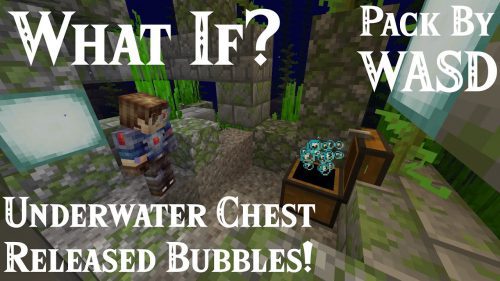 WASD Chest Bubbles Data Pack (1.19.4, 1.18.2) – Realistic Effect Underwater Thumbnail