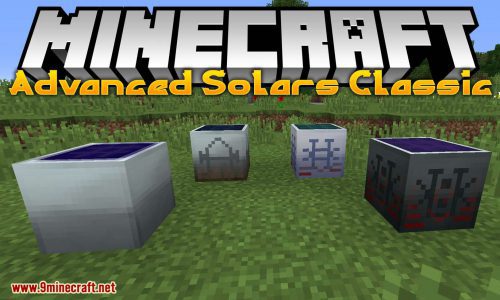 Advanced Solars Classic Mod (1.19.2, 1.12.2) – Advanced Solar Panels Thumbnail