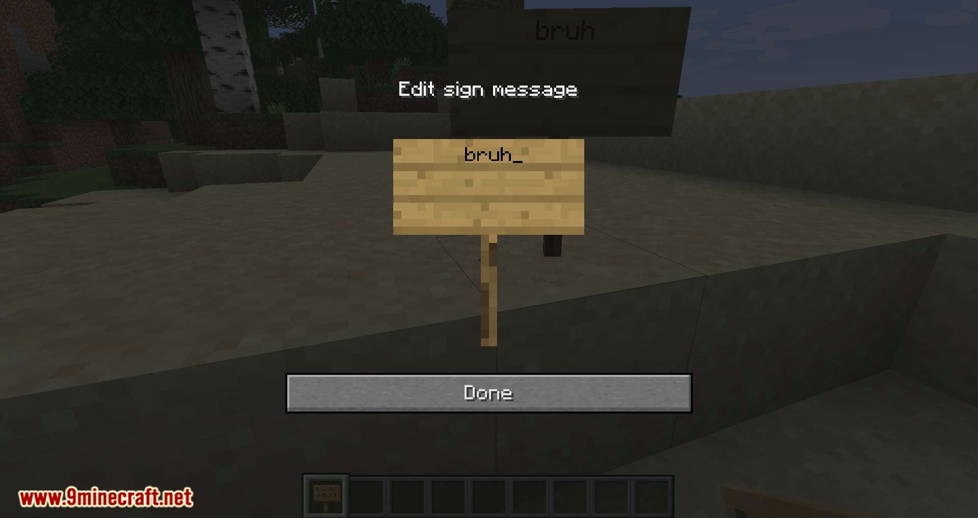 Better Signs Mod 1.18.1, 1.16.5 (Edit Existing Signs) 3