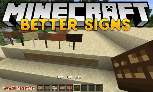 Better Signs Mod 1.18.1, 1.16.5 (Edit Existing Signs) Thumbnail