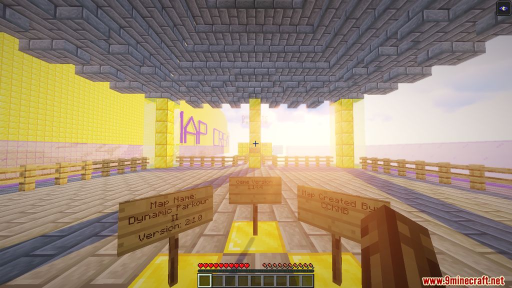 Dynamic Parkour II Map 1.14.4 for Minecraft 2