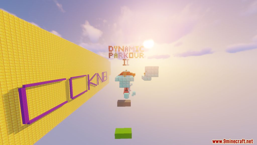 Dynamic Parkour II Map 1.14.4 for Minecraft 11