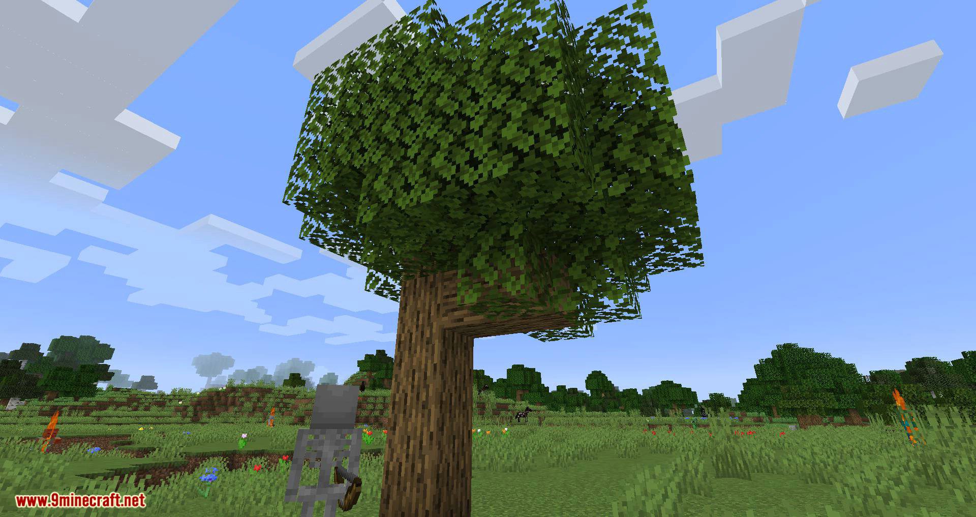 Falling Tree Mod (1.20, 1.19.4) - Break Down Trees by Only Cutting One Piece of It 3